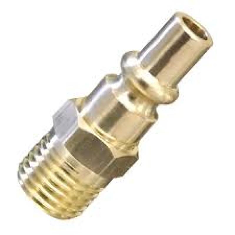 Conector Pino Adaptador Para Engate Rápido Rosca 1/4 Macho 5 Peças
