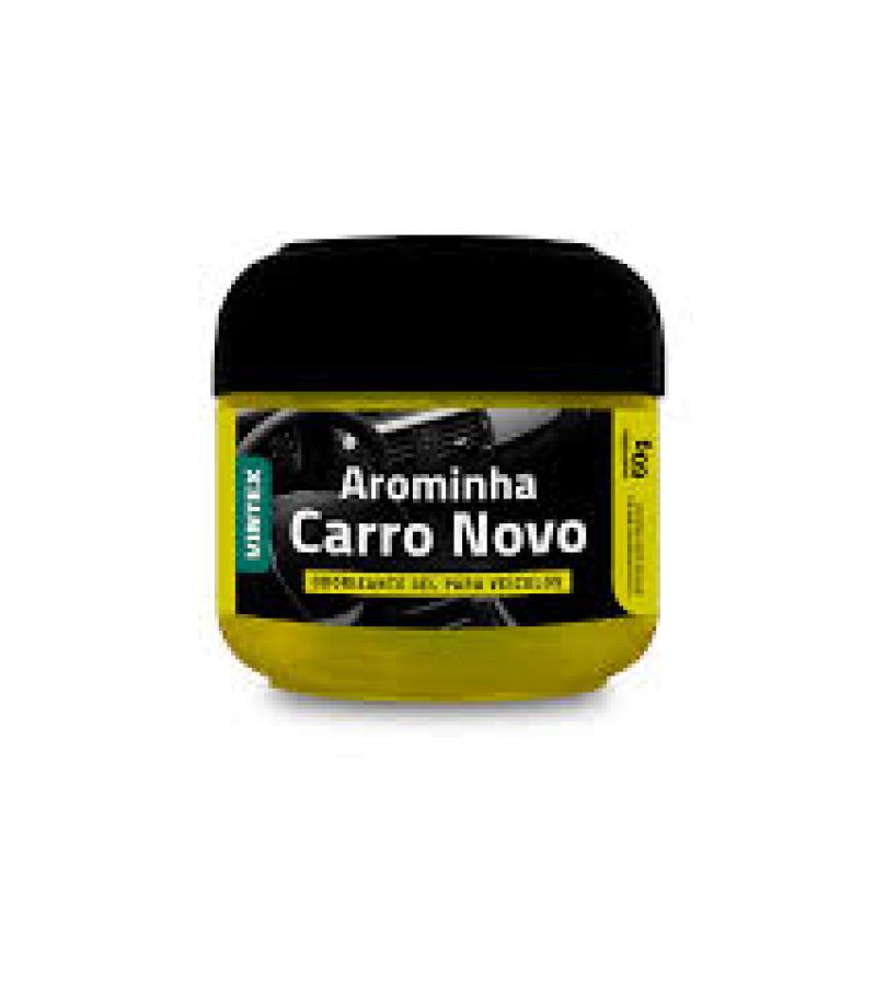 AROMINHA GEL CARRO NOVO 60G
