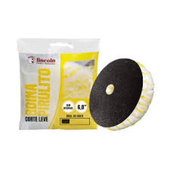 BOINA 6,0 PIRULITO CORTE LEVE (LISTRA AMARELA) SEM INTERFACE